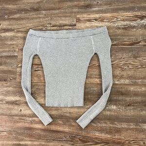 F21 off the shoulder sweater